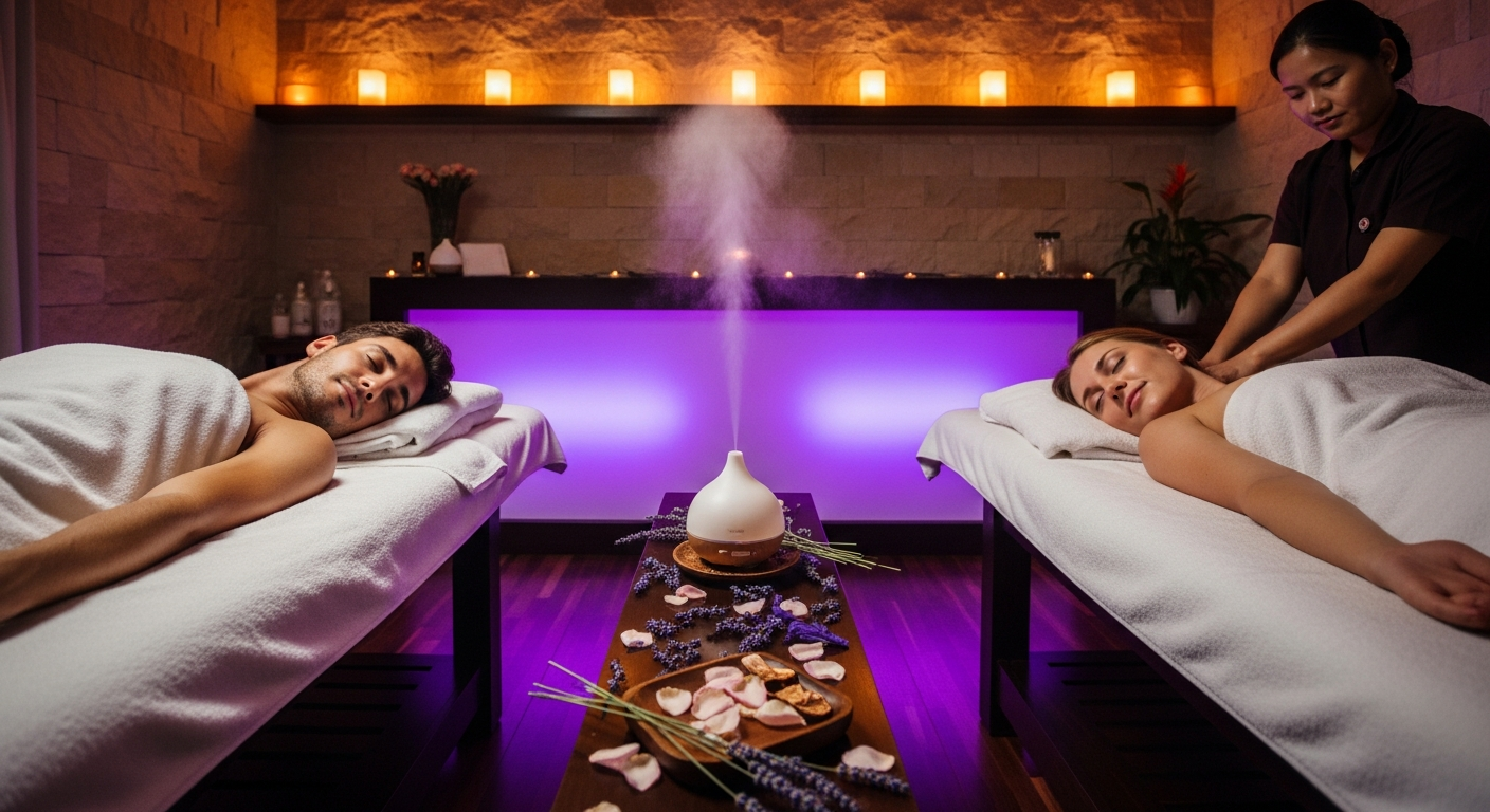 Couple Aromatherapy